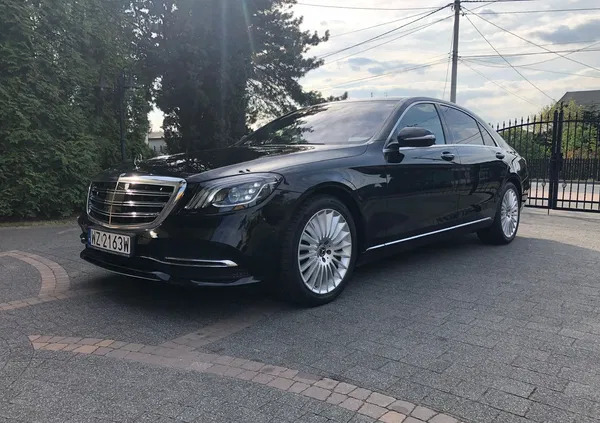 mercedes benz klasa s Mercedes-Benz Klasa S cena 265000 przebieg: 239400, rok produkcji 2017 z Orzesze